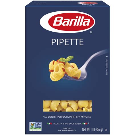 pipette pasta shells.